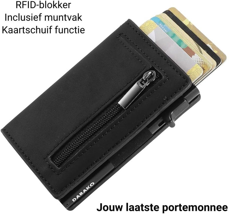 VaultEdge™ – RFID-Blokkerende Slimme Herenportemonnee