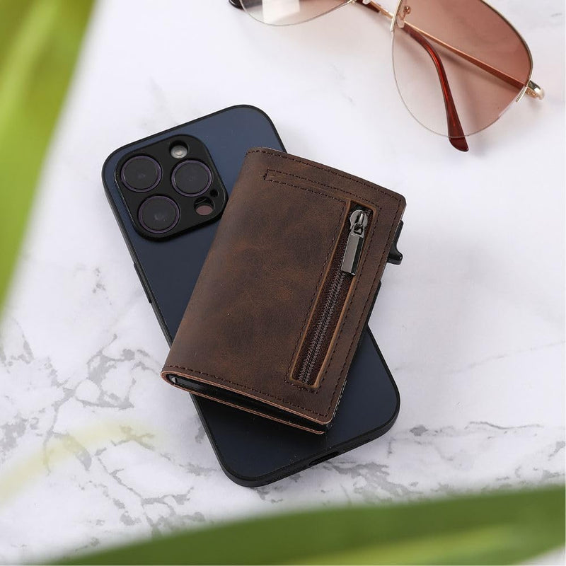 VaultEdge™ – RFID-Blokkerende Slimme Herenportemonnee