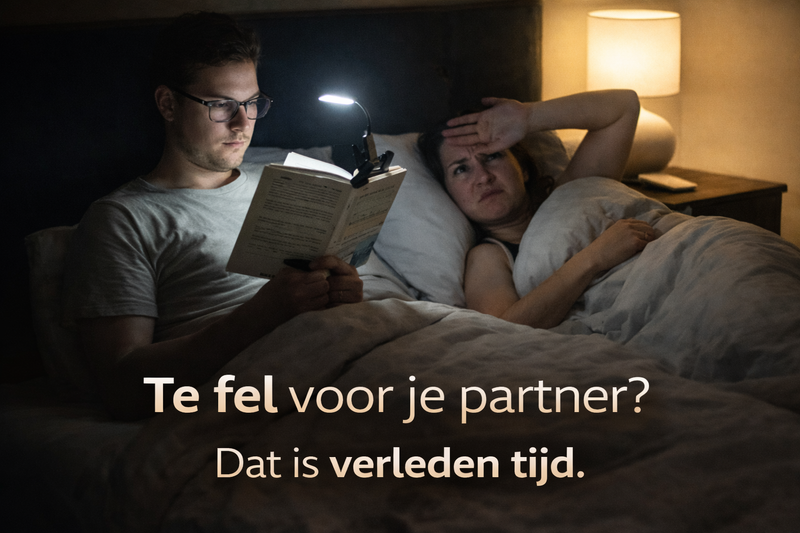 GlowLeaf™ – LED Boeklampje voor Rustig & Comfortabel Lezen