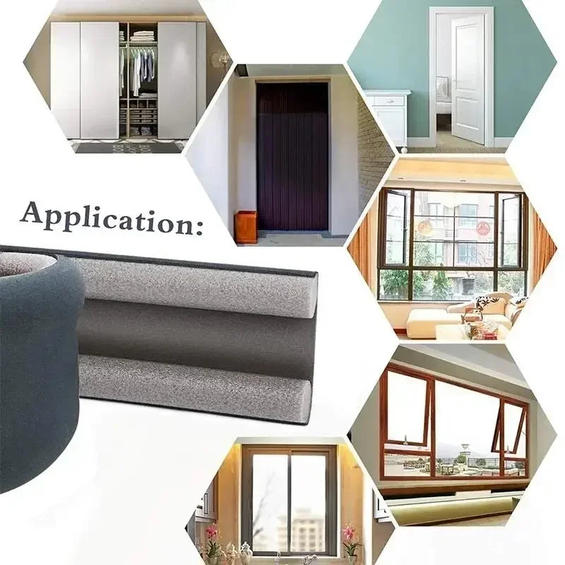 CozySeal™ – Dubbele tochtstrip voor deuren