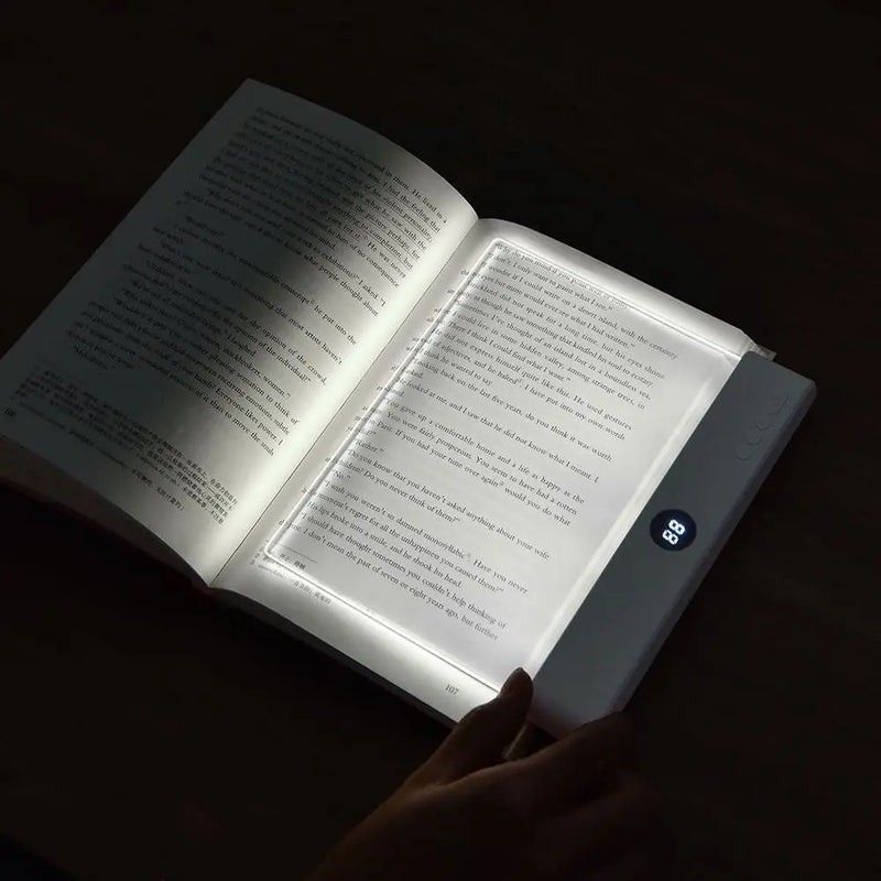GlowLeaf™ – LED Boeklampje voor Rustig & Comfortabel Lezen