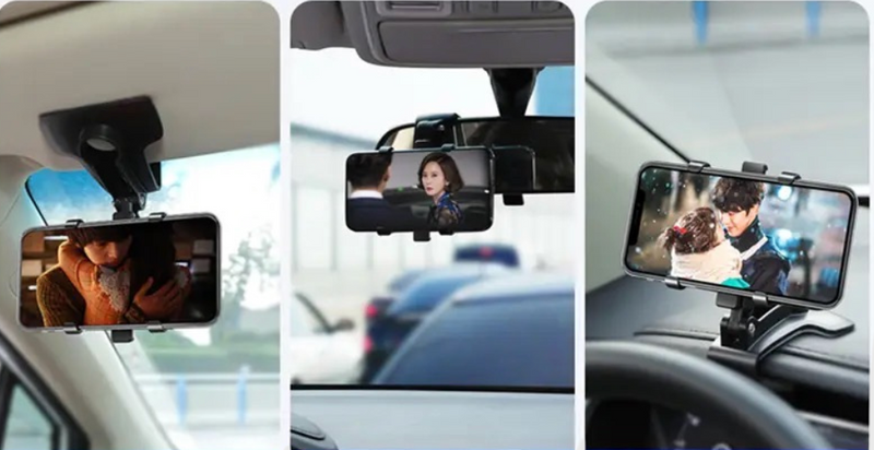 DriveHold™ – Universele 360° Draaibare Auto Telefoonhouder