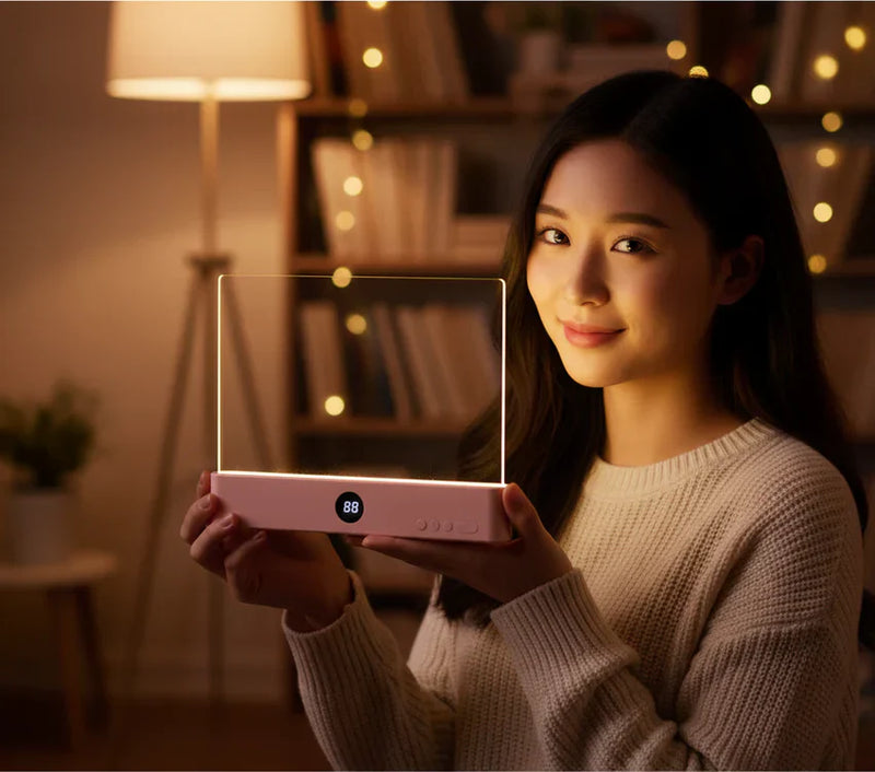 GlowLeaf™ – LED Boeklampje voor Rustig & Comfortabel Lezen