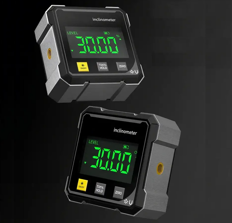 🔧 AnglePro™ – Digitale Hellingsmeter met Magneten & Laserprecisie